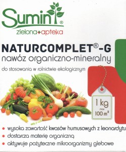 Naturcomplet G 1kg nawóz naturalny
