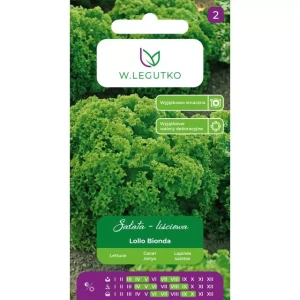 Sałata liściowa Lollo 1g nasion