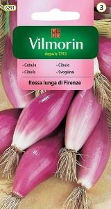 Cebula czerwona Rossa lunga di Firenze 2g nasion