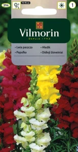 Lwia paszcza wysoka wyżlin (Antirrhinum majus) 1g nasion