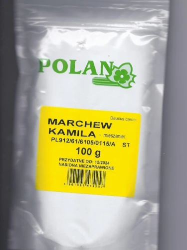 marchew wczesna kamila f1 100g nasion