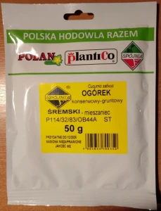Ogórek Śremski  F1 50g nasion