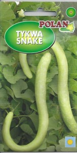 Dynia ozdobna,Tykwa Snake (Lagenaria siceraria) 2g nasiona