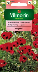 Mak biedronkowy Ladybird 0,4g nasiona