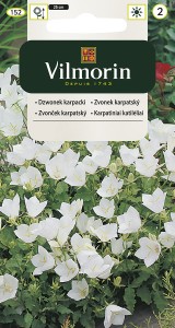 Dzwonek karpacki biały 0,5g ( Campanula carpatica) nasiona  