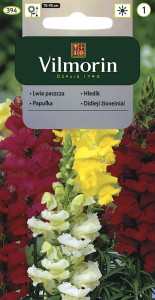 Lwia paszcza wysoka/wyżlin 1g (Antirrhinum majus) nasiona 