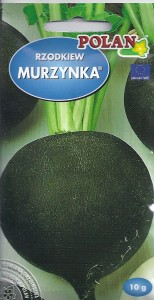 Rzodkiew Murzynka 10g nasiona   