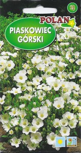 Piaskowiec górski 0,1g (Arenaria montana) nasiona