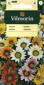 Gazania (Gazania rigens hybrida) mix 0,2g nasion