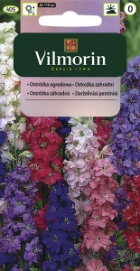 Ostróżka ogrodowa jednoroczna mix 1g (Dephinium ajacis) 