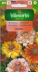 Złocień trójbarwny Dunettii 0,3g (Chrysanthemum carinatum) nasiona