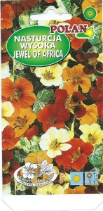 Nasturcja  wysoka Jewel of Africa  3g (Tropaeolum majus) nasiona   
